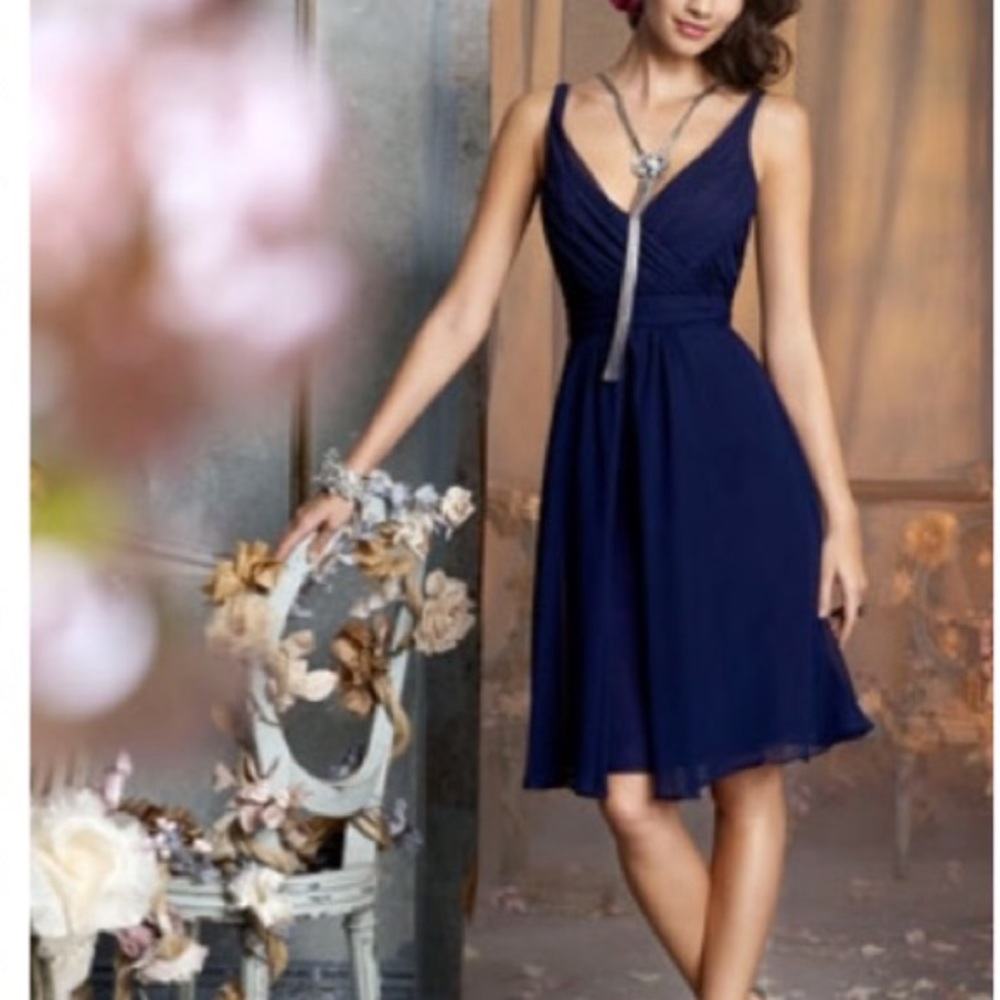 JIM HJELM chiffon cocktail dress